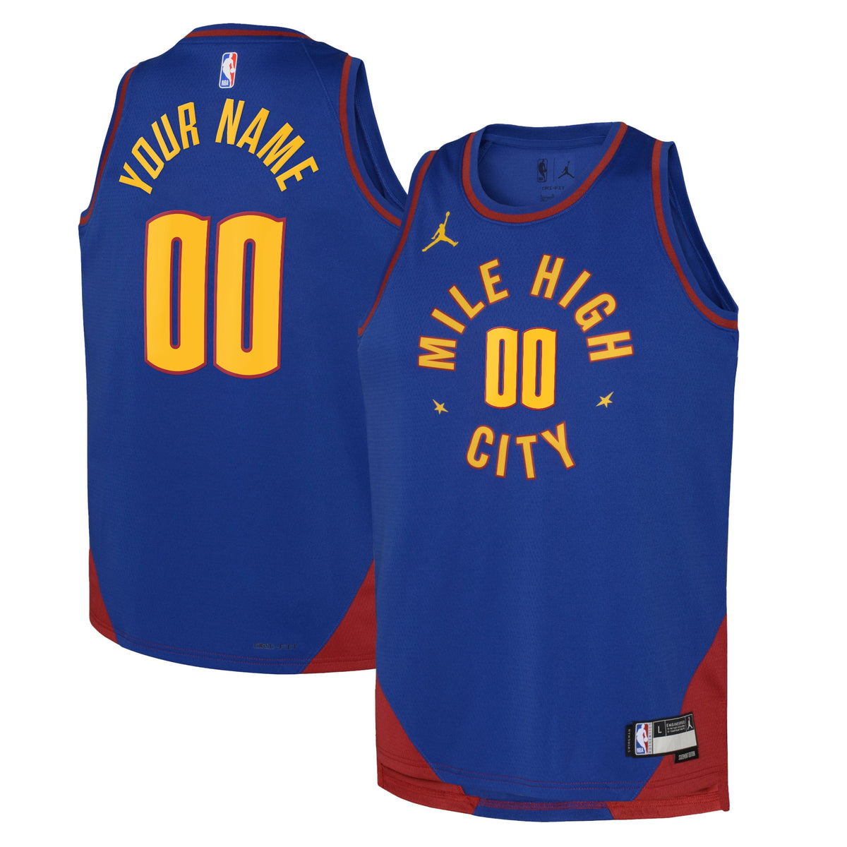 Denver Nuggets Jordan Statement Swingman Jersey 22 - Custom - Youth