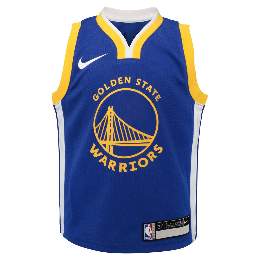 Golden State Warriors Nike Replica Icon Jersey - Custom - Kids