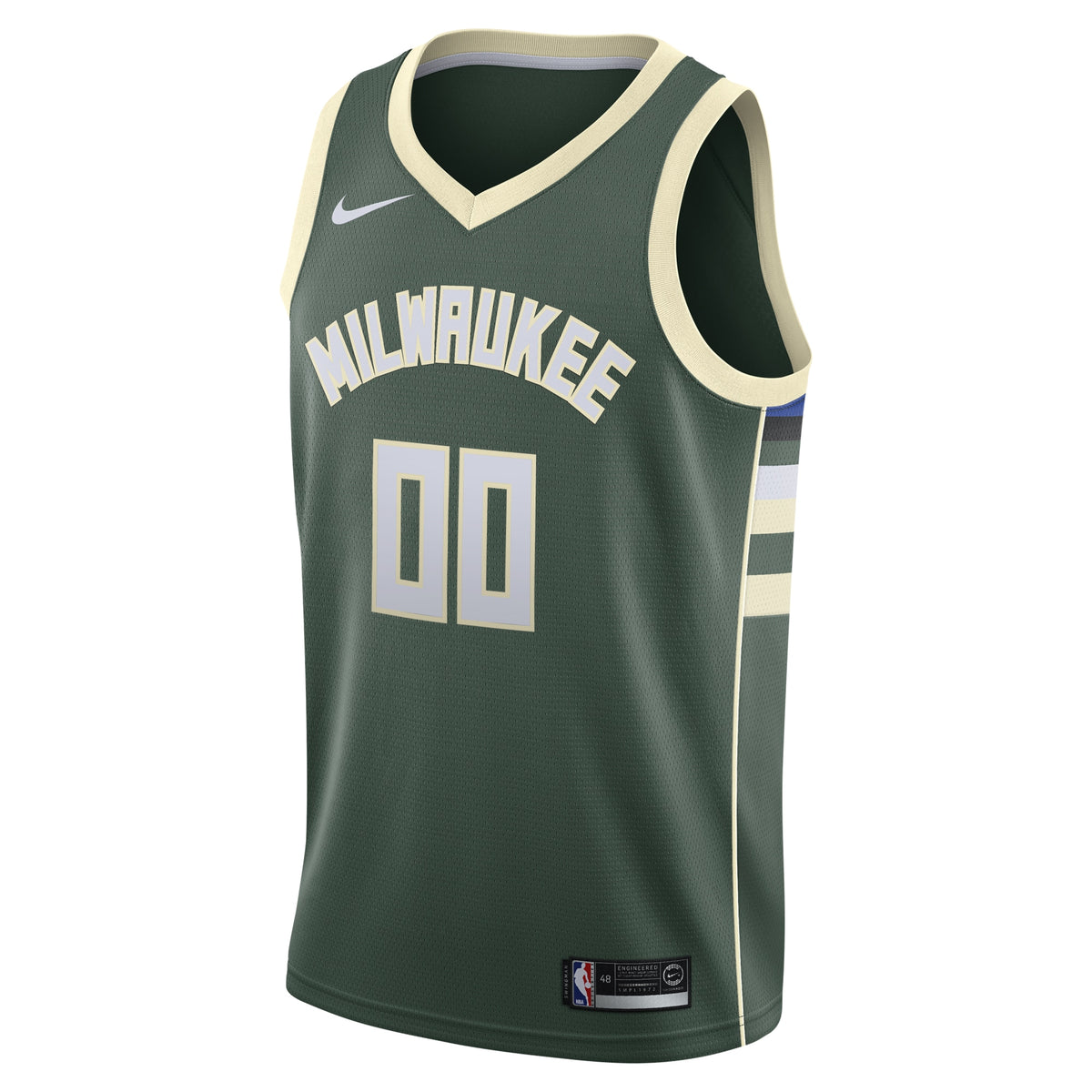 Milwaukee Bucks Nike Icon Swingman Jersey - Custom - Youth