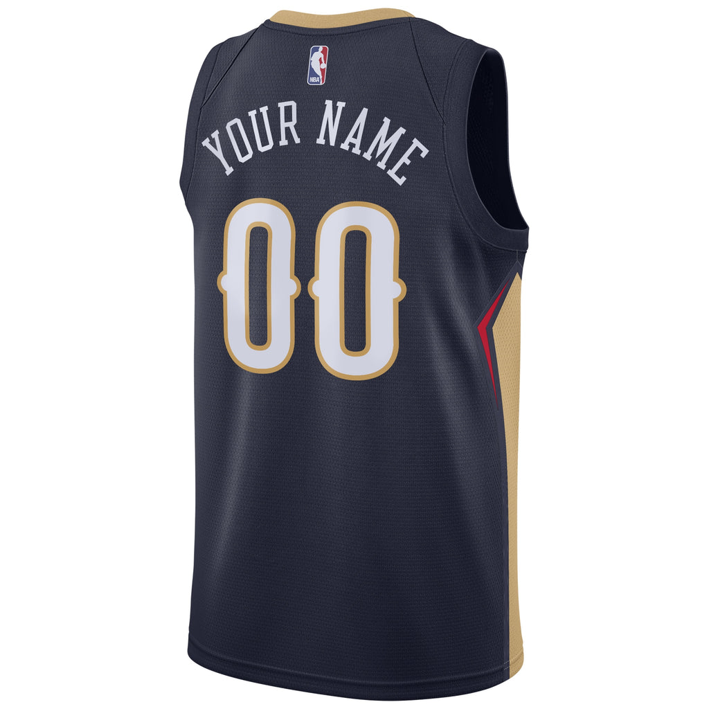 New Orleans Pelicans Nike Icon Swingman Jersey - Custom - Youth