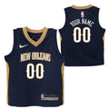 New Orleans Pelicans Nike Icon Replica Jersey - Custom - Kids