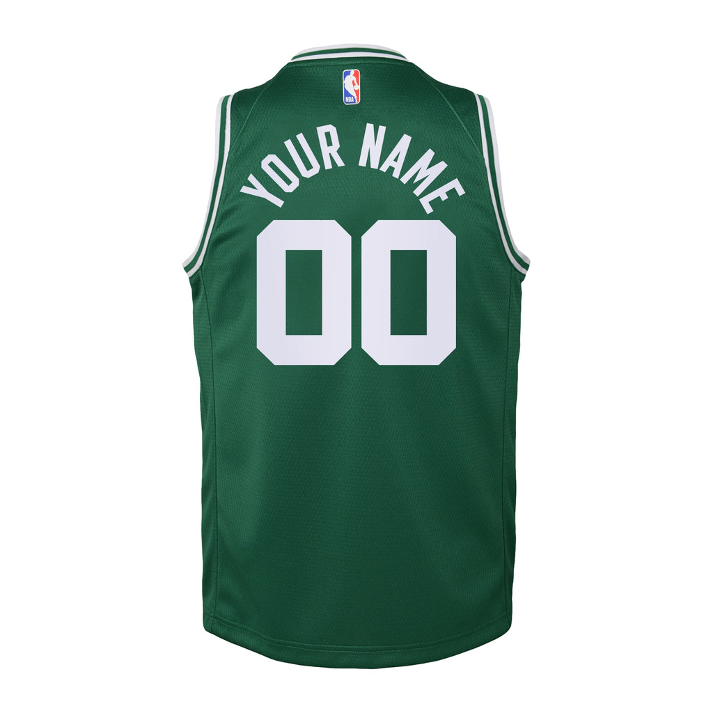 Boston Celtics Nike Icon Swingman Jersey - Custom - Youth