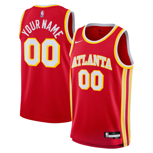 Atlanta Hawks Nike Icon Swingman Jersey - Custom - Youth