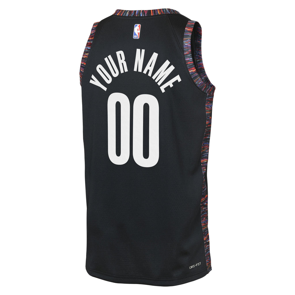 Nike  Brooklyn Nets 2025/26 City Edition Swingman Jersey - Custom - Youth
