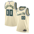 Nike  Milwaukee Bucks 2025/26 City Edition Swingman Jersey - Custom - Unisex