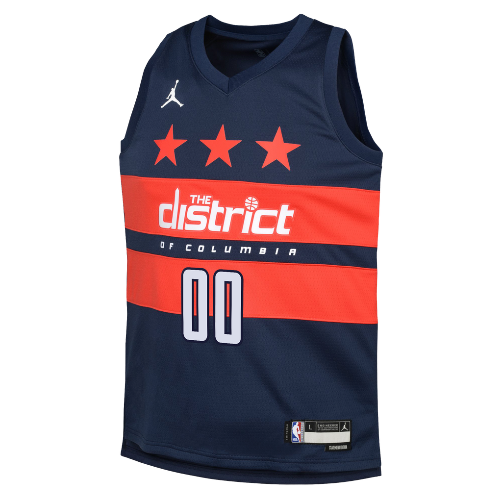 Washington Wizards Jordan Brand Statement Edition Jersey - Custom - Youth