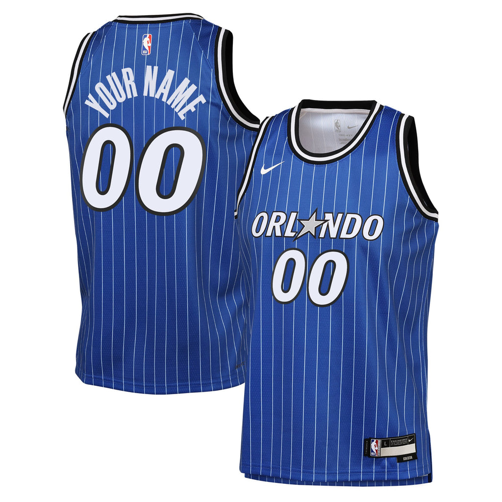 Orlando Magic Nike Replica Icon Swingman Jersey - Custom - Youth